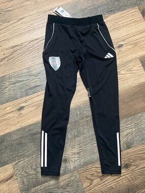 Adidas Albion SC Training Pants Black Athletic Soccer Track Womens Pants Size S